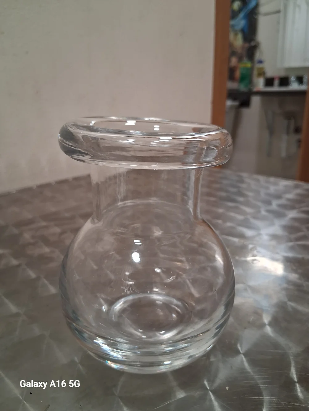 Clear Glass Bulb Vase - Home Accents